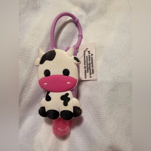 Purple Peace and Love Hand Sanitizer Holder